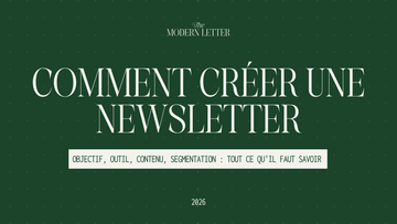 Comment créer une newsletter