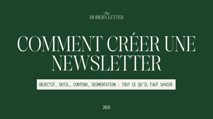 Comment créer une newsletter