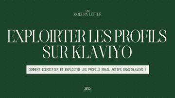 Comment segmenter les profils actifs sur Klaviyo ?