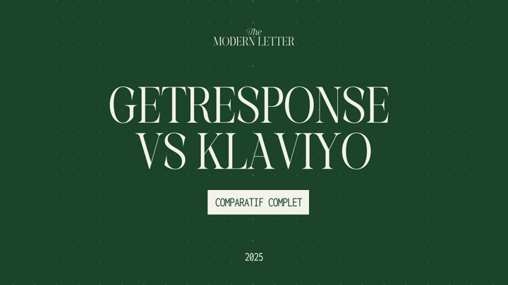 GetResponse vs Klaviyo
