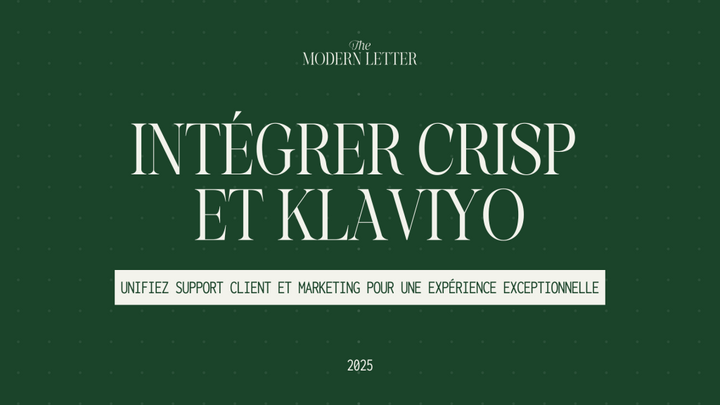 Intégrer Crisp avec Klaviyo