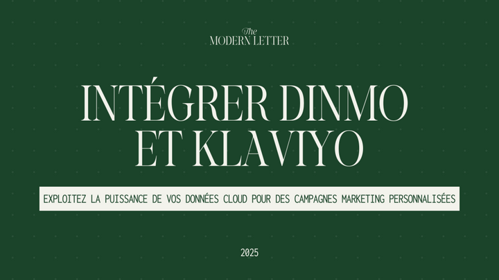 Intégrer DinMo avec Klaviyo