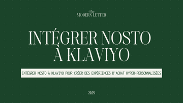 Intégrer Nosto à Klaviyo