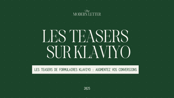 Comment ajouter un teaser à une pop-up ?