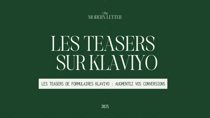 Comment ajouter un teaser à une pop-up ?