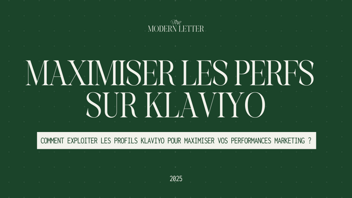 Qu'est-ce qu'un profil sur Klaviyo ?