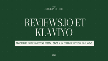 Intégrer REVIEWS.io avec Klaviyo
