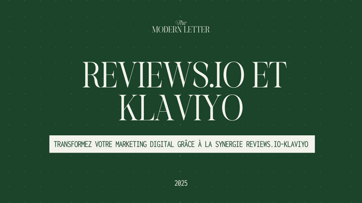 Intégrer REVIEWS.io avec Klaviyo