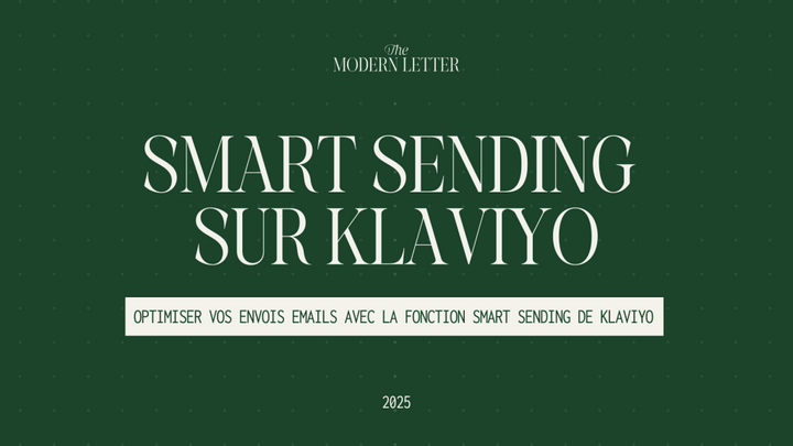 Comprendre le Smart Sending Klaviyo