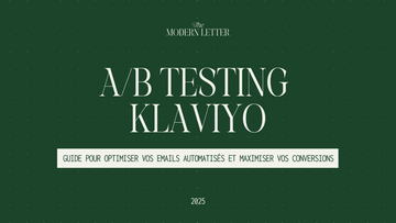 A/B testing Klaviyo : Guide pour optimiser vos emails