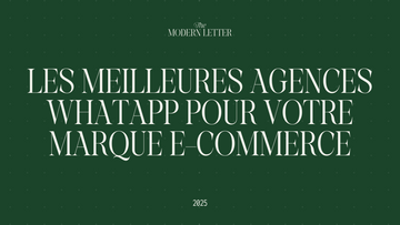 Les meilleures agences WhatApp e-commerce
