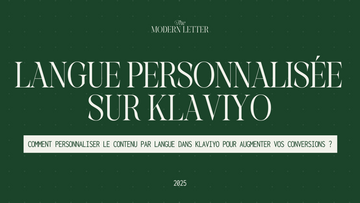 Comment personnaliser le contenu par langue dans Klaviyo ?