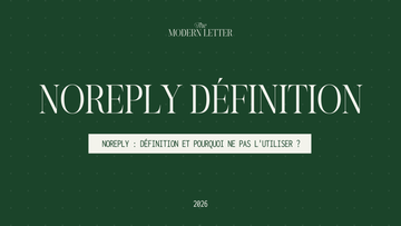 Noreply définition