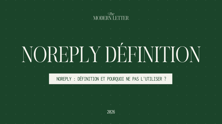 Noreply définition