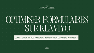 Comment optimiser vos pop-ups Klaviyo selon le contenu du panier ?