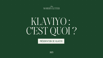 Klaviyo : c'est quoi exactement ?